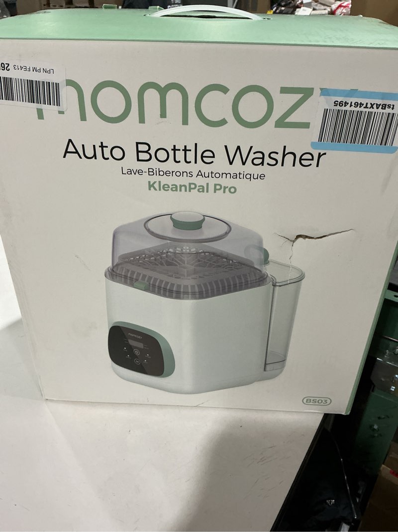 Condition photo showing Good Condition for Momcozy KleanPal Pro Baby Bottle Washer, Sterilizer & Dryer - All-in-One Cleaning Machine for Bottles, Pump Parts & Baby Essentials - Time-Saving & Effortless Care White