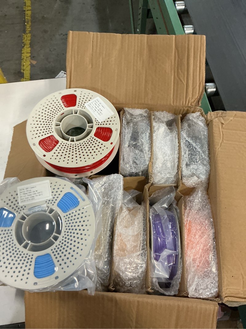 Condition photo showing Good Condition for CHCKX PETG 3D Printer Filament Bundle, 10Rolls,Dimensional Accuracy +/- 0.03 mm, 1kg Spool(2.2lbs), 
