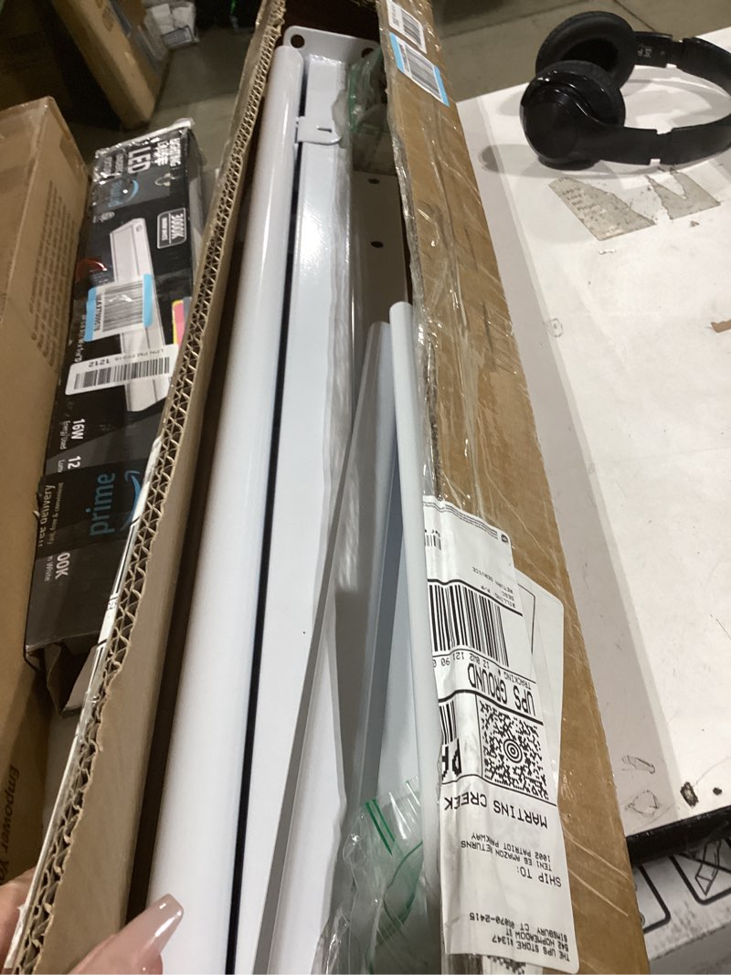 Condition photo showing As Is for similiar producthand rails for outdoor steps,4 step stair handrail & indoor stair railing kit?metty metal railings for outdoor steps and hand rails for seniors for porch railing white with balusters 4 step
