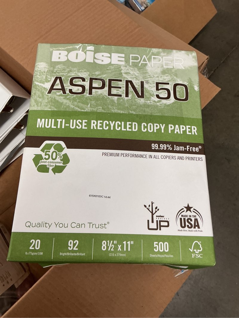 Condition photo showing Good Condition for 2 packs printer copy paper 