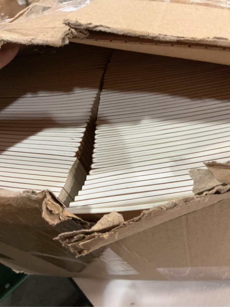 Condition photo showing New/Like New for mimorou 100 pcs journals notebooks bulk - kraft softcover a5 small notebooks 5.5 inch x 8.3 inch notepads with 60 page 30 sheet for writing sketch travel office supplies(brown,lined) brown lined
