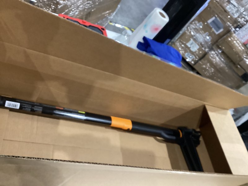 Condition photo showing Good Condition for Fiskars 4-Claw Stand Up Weed Puller Tool, Gardening Hand Weeding Tool with 39" Long Ergonomic Handle with Easy-Eject Mechanism