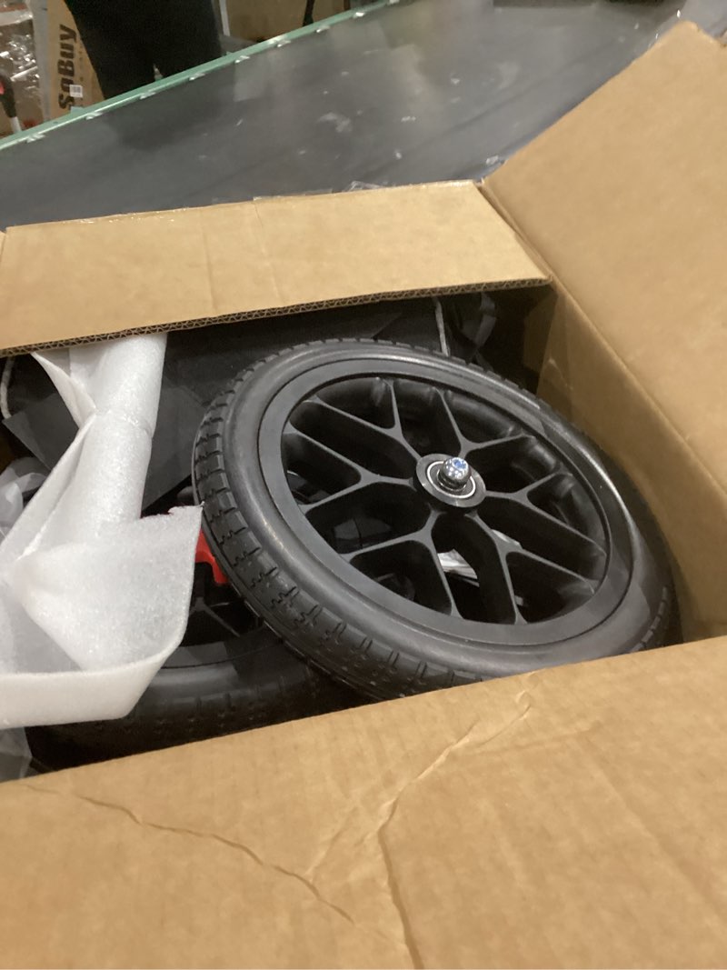 Condition photo showing Good Condition for Deluxe Medical Scooter Double Handbrake, All Terrain Steerable Knee Scooter Crutch Alternative, for Adults Injured Ankle & Foot Recovery in Blacks