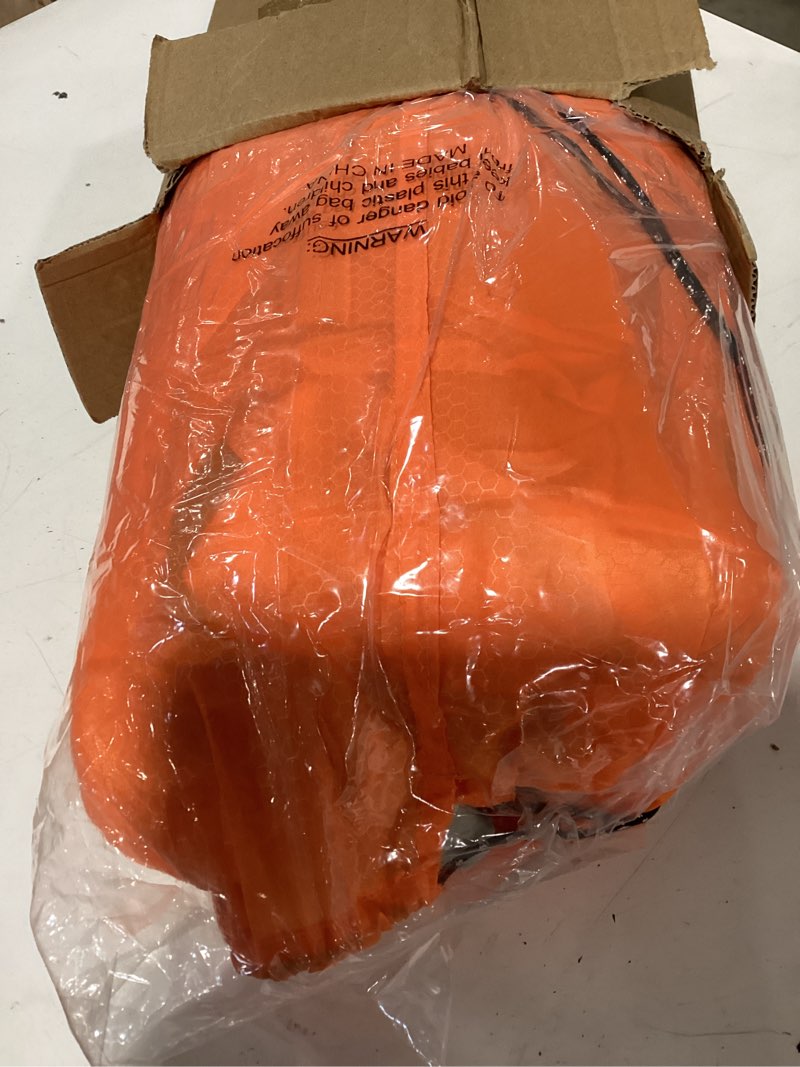 Condition photo showing Good Condition for sleeping bags for adults backpacking lightweight waterproof- cold weather sleeping bag for girls boys mens for warm camping hiking outdoor travel hunting with compression bags orange