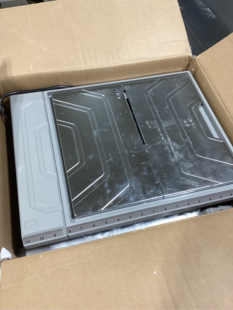 Condition photo showing As Is for Project Source 4.8 -Amp 7-in -Blade Wet Tabletop Tile Saw