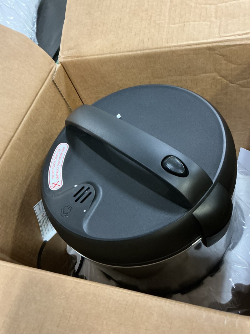 Condition photo showing Good Condition for COMFEE' Rice Cooker, 14-in-1 Stainless Steel Multi Cooker, Slow Cooker, Steamer, Sauté, and Warmer, 5.3 QT, 20 Cups Cooked (10 Cups Uncooked), Brown Rice, Quinoa and Oatmeal 14 Presets_10 Cups Uncooked