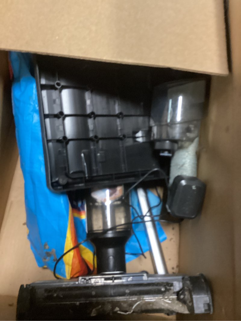 Condition photo showing As Is for Shark | Wet Dry Vacuum Cleaner | Vacuum and Mop Combo | HydroVac MessMaster | 3-in-1 Self-Cleaning + Powerful Suction | 2 Brushrolls & 2 Solutions Included | Hardwood Floor & Area Rug Cleaner | AW261 Cordless w/ Premium Package