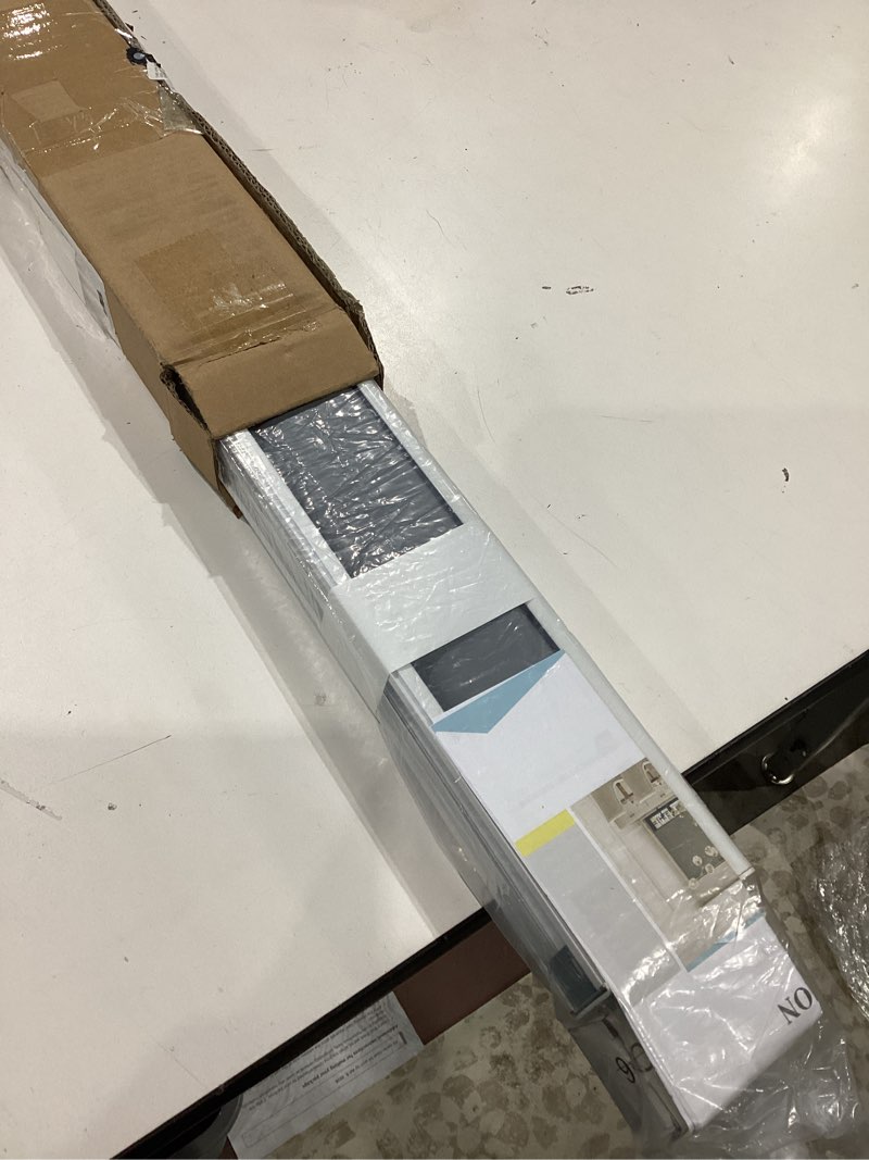 Condition photo showing Good Condition for myshade blackout cordless roller shades, room darkening free-stop roll up blinds for windows, pull down blocking blind for home and office, easy to install, 42" w x 72" h, grey grey 42" x 72"