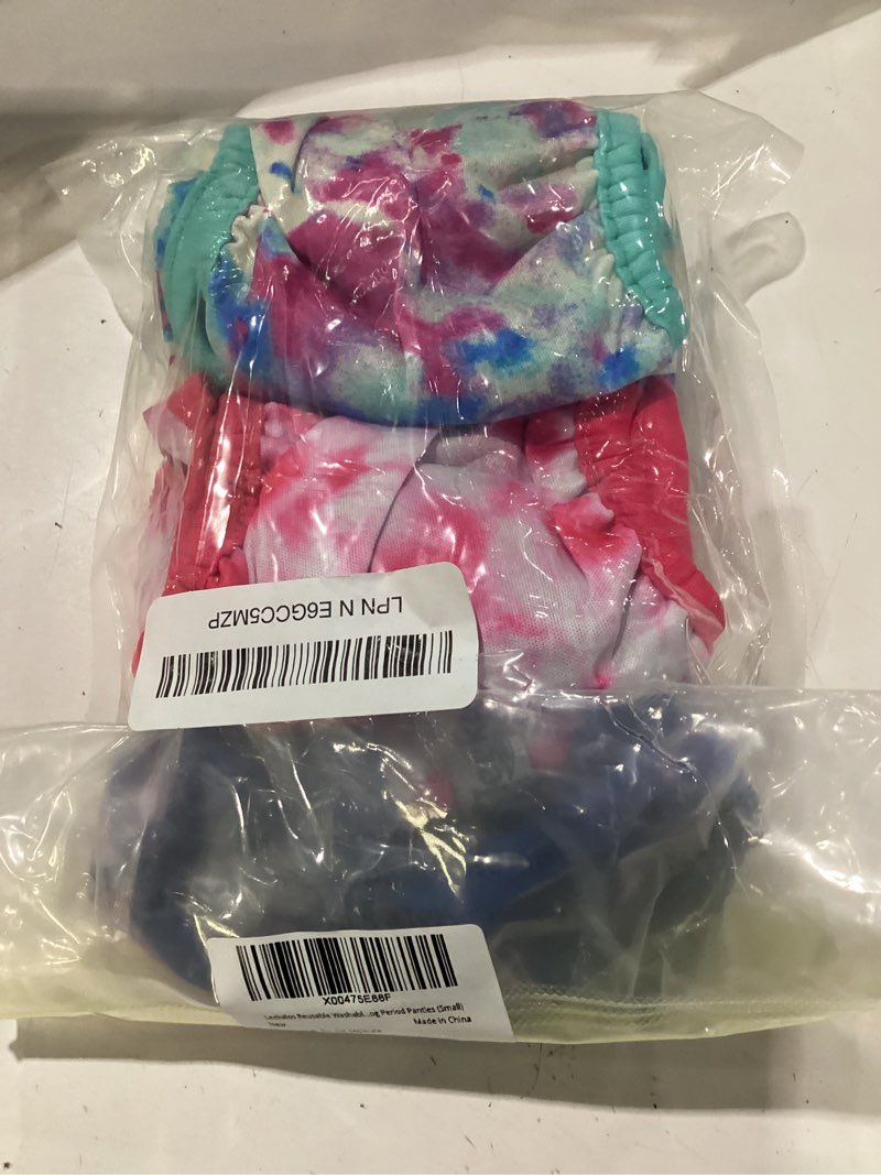 Condition photo showing Good Condition for leekalos reusable washable dog diapers female (3 pack) - highly absorbent doggie diapers - size adjustable puppy diaper for dog period panties (small) small (newborn-10.5" waist) colorful