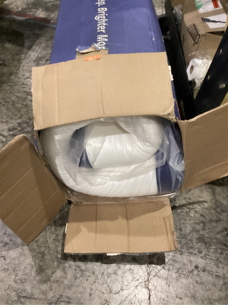 Condition photo showing New/Like New for gelsea gel cooling memory foam mattress, pressure relief, medium firm support?mattress in a box, certipur-us certified ( dont know the side )))