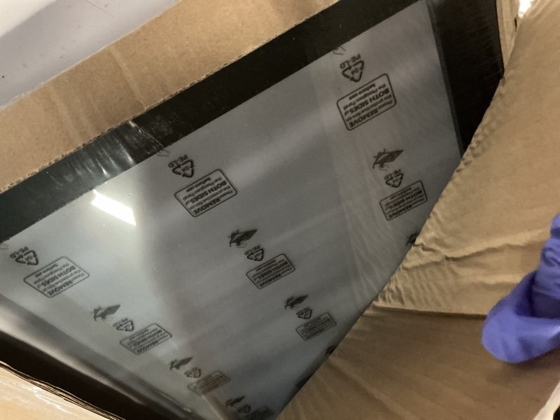 Condition photo showing Good Condition for Annecy 16x20 Picture Frame Black?1 Pack?, 16x20 Picture Frame without Mat or 11x14 Frame with Mat for Wall Decoration, Classic Black Minimalist Style Suitable for Decorating Houses, Offices, Hotels 16x20 Black