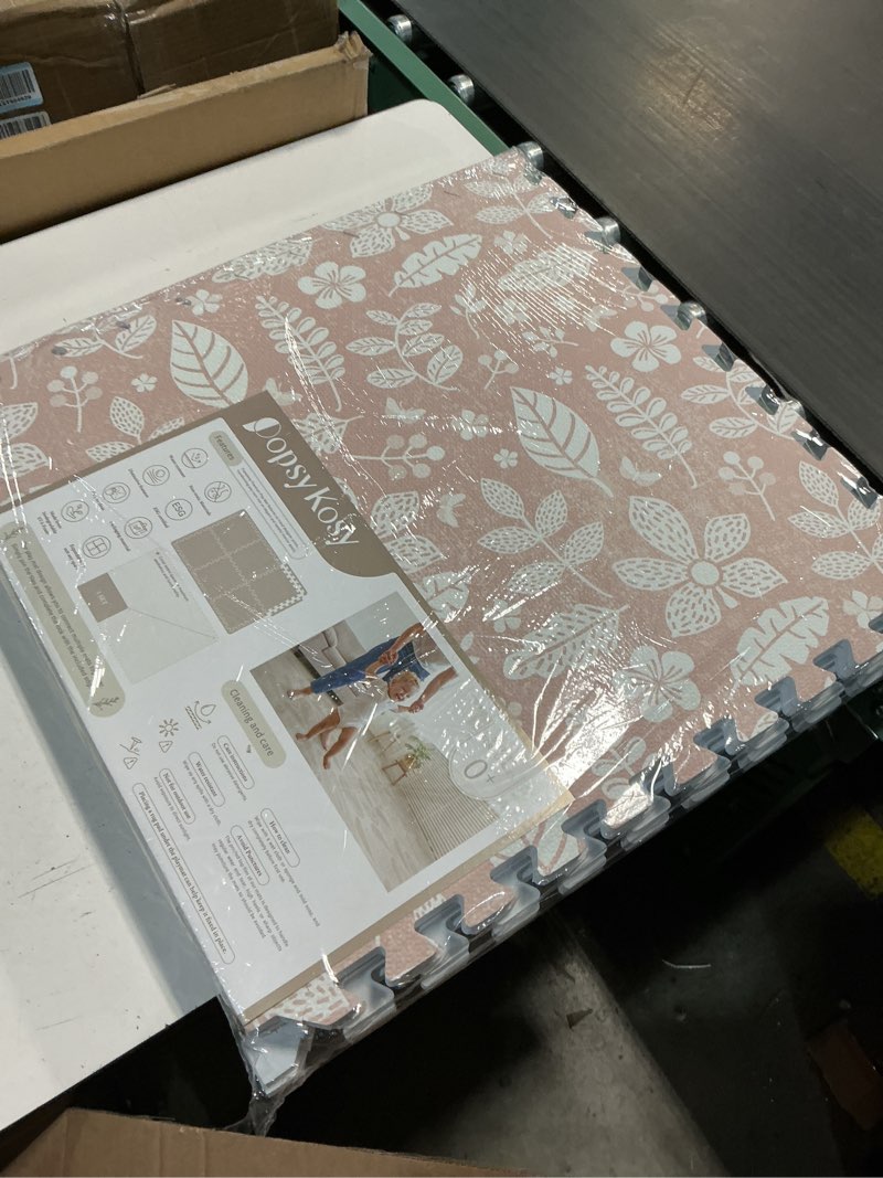 Condition photo showing New/Like New for popsykosy premium baby floor play mat - thick & cushioned 0.5 inch playroom foam mat, non-toxic odor