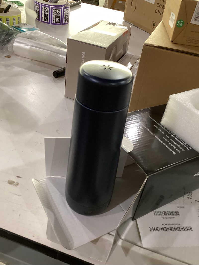 Condition photo showing Good Condition for travel kettle, dual voltage portable electric kettle 110v-220v-240v smart small water boiler 370ml for tea & coffee, 316 stainless steel, 6 temperature control and lcd display, for global use