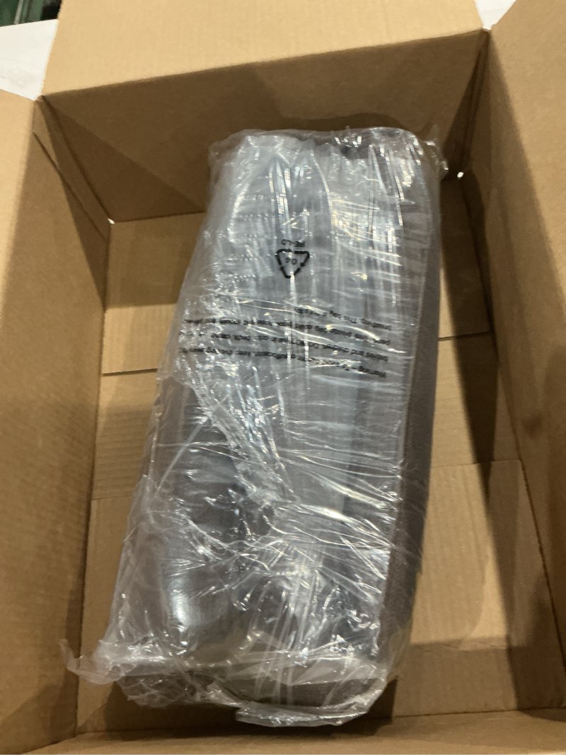 Condition photo showing Good Condition for home district sliding door draft stopper - glass door draft blocker, patio under door draft stopper, door air blocker draft dodger - approx. 71" long - brown tweed