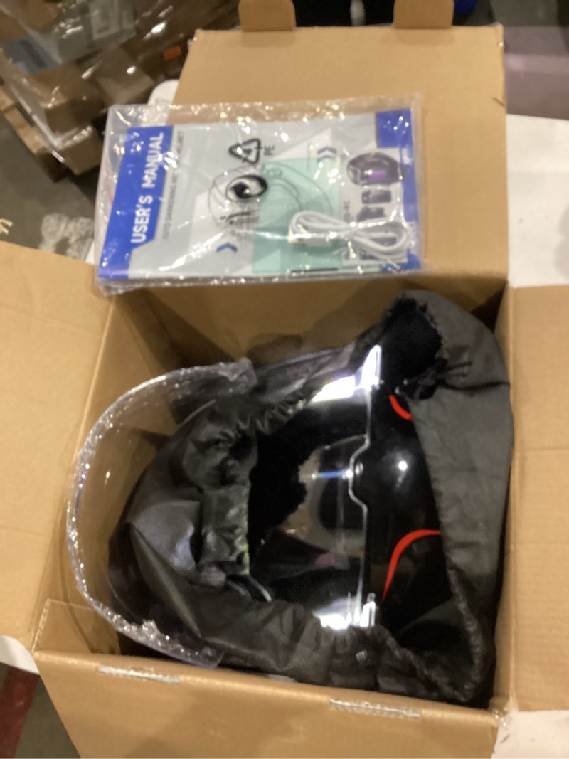 Condition photo showing Good Condition for andeli welding helmet - panoramic 180° view 3.94"x3.74",true color auto darkening welding helmet with light, 6 arc sensor, 4/5-8/9-13 type-c charging monerrc-led