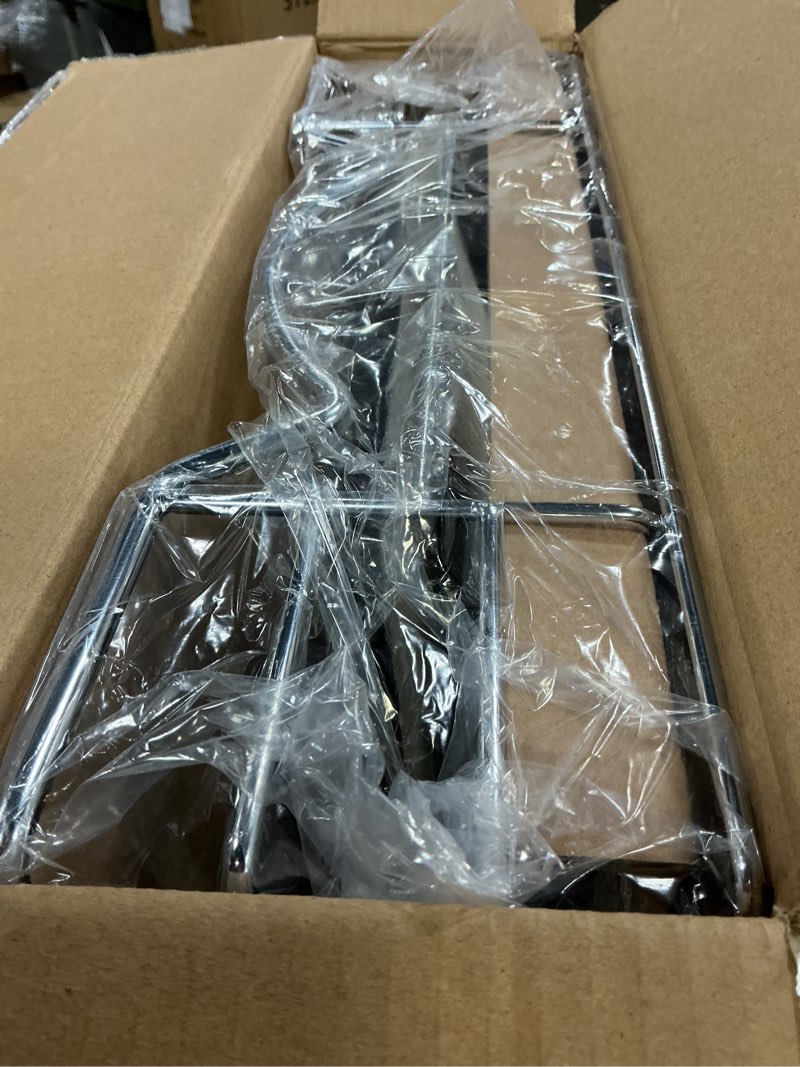 Condition photo showing Good Condition for HOLDN’ STORAGE Heavy-Duty Premium Collection Pull Out Cabinet Organizer, Cabinet Drawer Slide Outs, Lifetime Limited Warranty - Basket Size 17" W x 21" D x 5" H, Anti-Rust Chrome Finish 17 Inch Single Tier