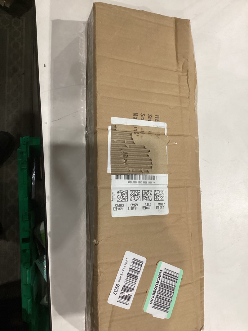 Condition photo showing As Is for Collections Etc Shell Toilet Paper Holder and Stand with Scrolling Deisng- Bathroom Décor