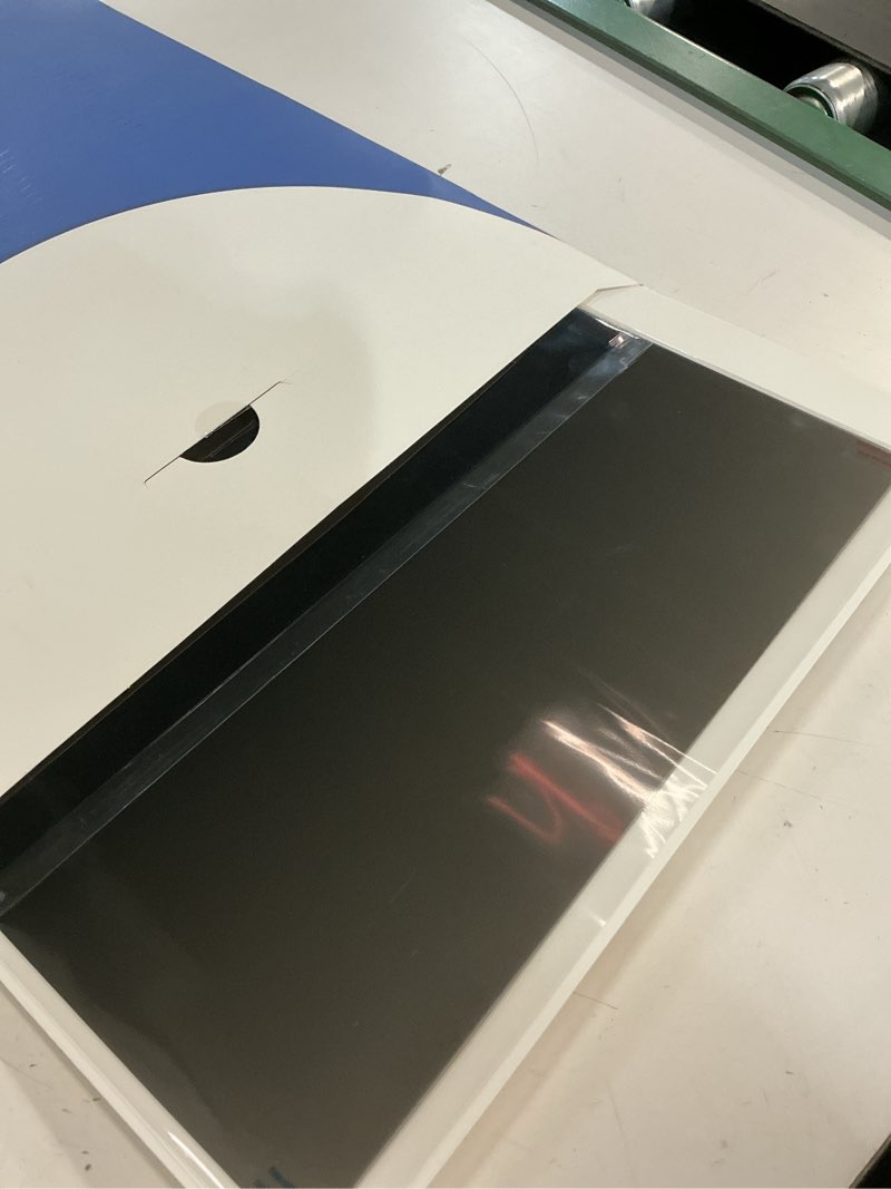 Condition photo showing Good Condition for [2-pack] 27 inch privacy screen for computer monitor 16:9 aspect ratio, eye protection anti blue light glare shield, 27inch removable black blackout anti spy desktop security private filter 27''(16:9)