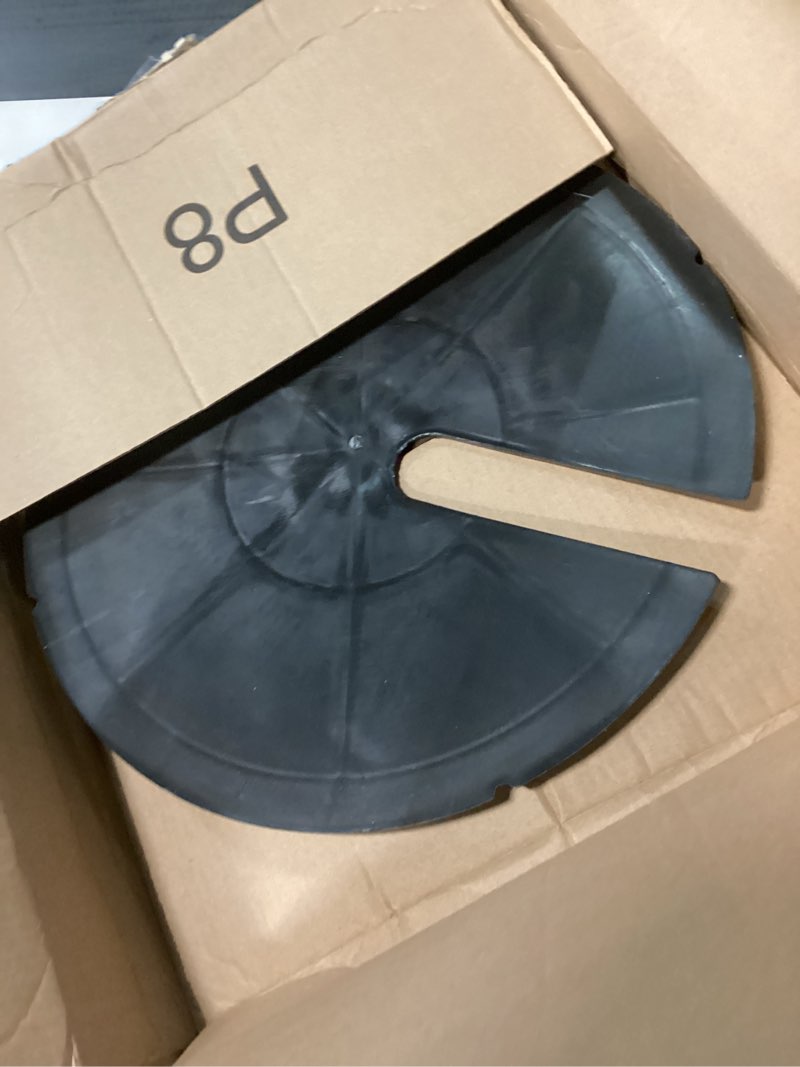 Condition photo showing Good Condition for Sump Basin Cover 18 in. OD Plastic Submersible Sump Pump Cover Black Septic Tank Lid, Heavy Duty Protection for Outdoor Water wells, Sump Bucket, Water Sump Pump