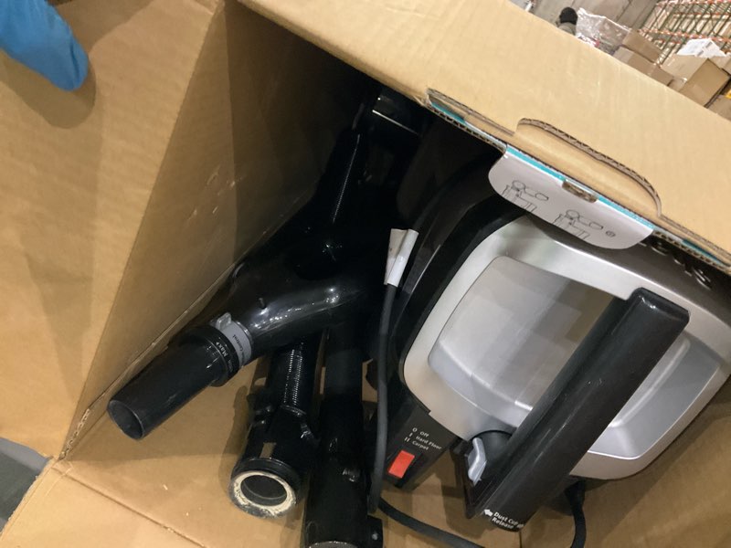 Condition photo showing As Is for Shark ZU102 Rotator Pet Upright Vacuum with PowerFins HairPro & Odor Neutralizer Technology, Charcoal, 2.9 L Dust Cup PowerFins+Odor Neutralizer Technology