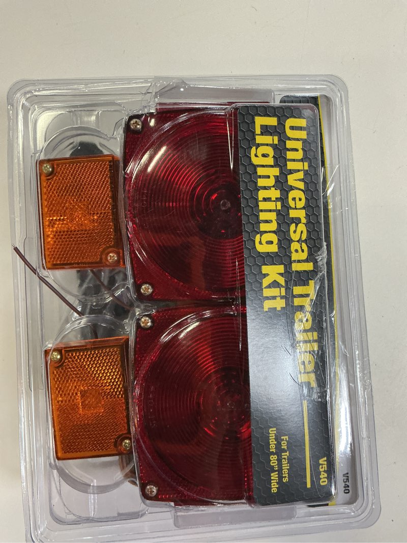 Condition photo showing Good Condition for peterson red square trailer light kit