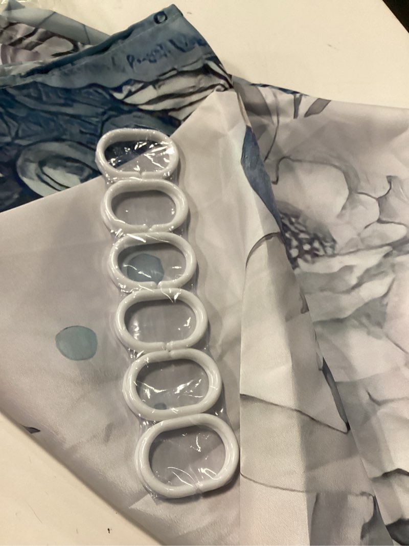 Condition photo showing Good Condition for mermaid shower curtain octopus coral fish teal and blue sea ocean bathroom curtains waterproof polyester fabric bath curtain 72 x 72 inch with 12 hooks mermaid 72"w x 72"l (pack of 1)