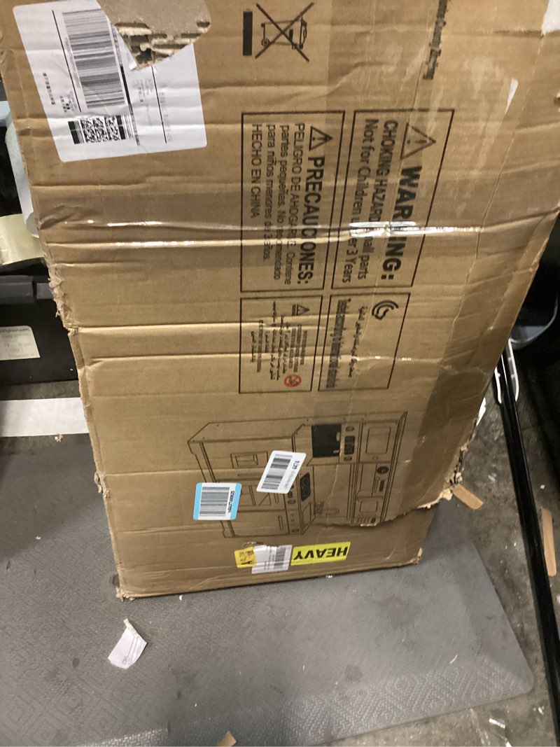 Condition photo showing As Is for Wooden Toddler Play Kitchen Set Toys, Kids Kitchen Playset with Accessories, Cooking Stove, Play Sink, Play Food, Kitchen Accessories for Baby Toddler Kids Toys, Pretend Toy Kitchen for Girls Boys