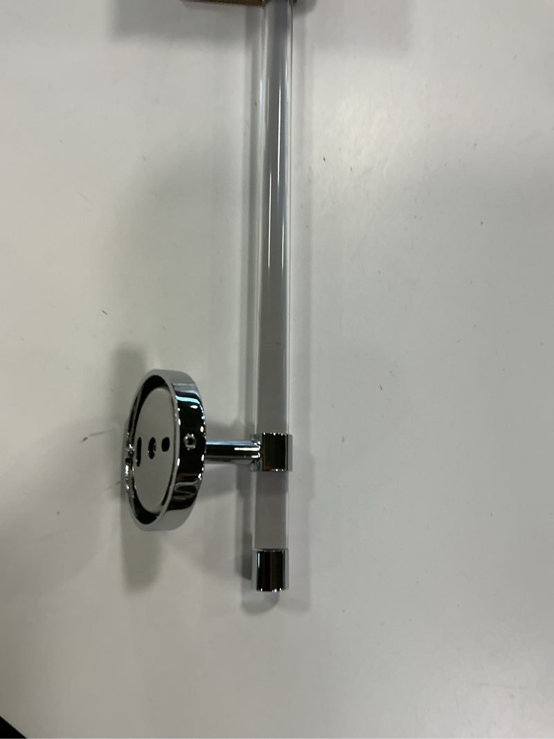 Condition photo showing Good Condition for swiss madison verre 24" acrylic towel bar in chrome towel bar chrome