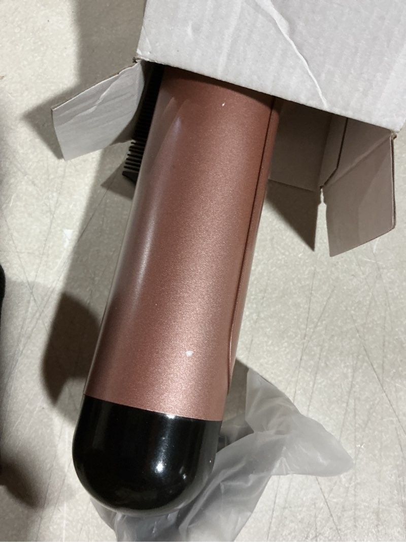 Condition photo showing As Is for Large Curling Iron 2 Inch, Ceramic Long Barrel Hair Curling Wand, Hair Styling Tool, Dual Voltage, LCD Display, Black 2 inches