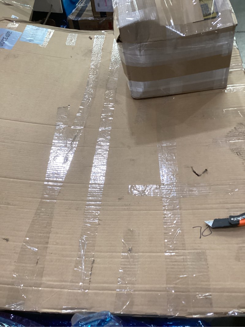Condition photo showing New/Like New for Floortex ECM121345ER Cleartex MegaMat Heavy-Duty Polycarbonate Mat for Hard Floor/All Carpet 46 x 53 46" x 53" For use on hard floors and all piles of carpet