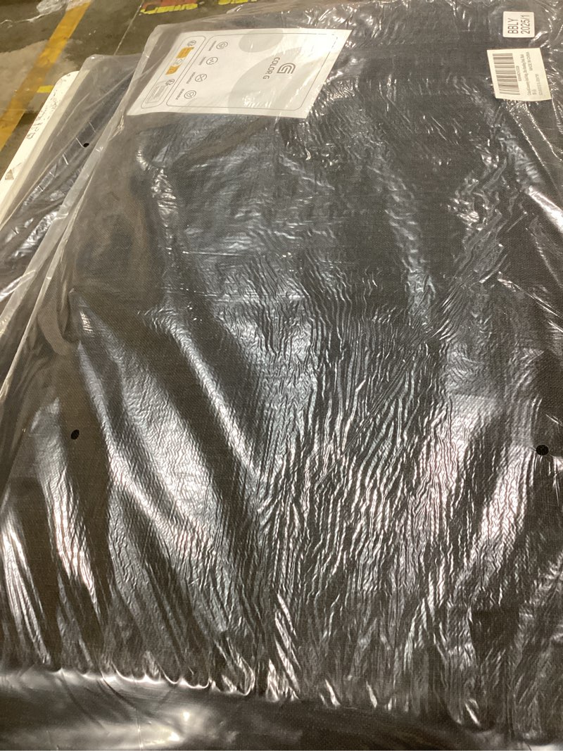 Condition photo showing New/Like New for color&geometry anti fatigue kitchen mat 20"x32", 0.9 inch thick cushion, stain resistant, padded cushioned floor comfort mat for home, kitchen sink, garage and office standing desk, black 32"l x 20"w x 0.9"th black