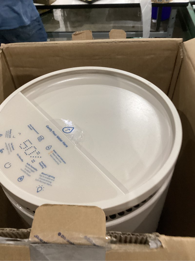 BLUEAIR Room Humidifier - DreamWell - 72Hr Top-Fill Mist-Free InvisibleMist Technology Aroma Stone f