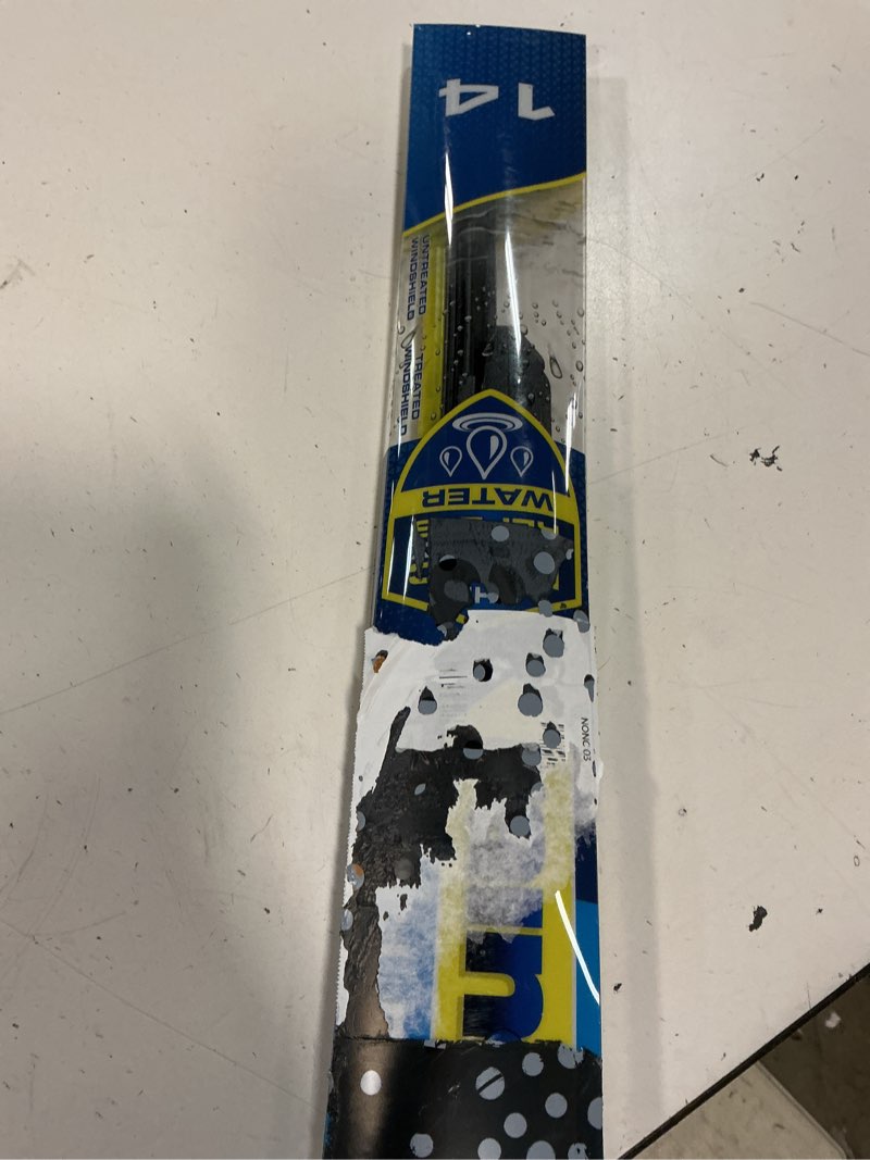 Condition photo showing Good Condition for rain-x 810314 repellency water repellent wiper blades, 14" windshield wiper, all weather streak-free for enhanced visibility w/water repellency formula [amazon exclusive] 14" water repellency