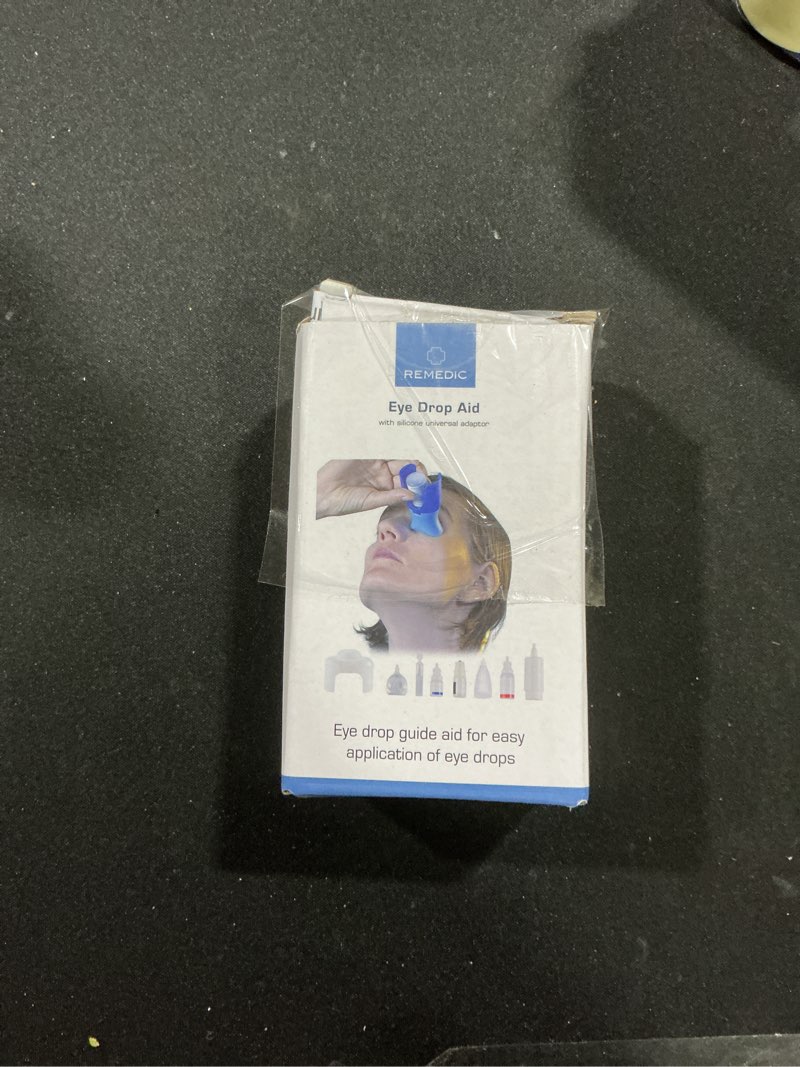 Condition photo showing Good Condition for Remedic Eye Drop Guide with Silicone Adapter – Reusable Tool for Clean, Precise Eye Drop Application