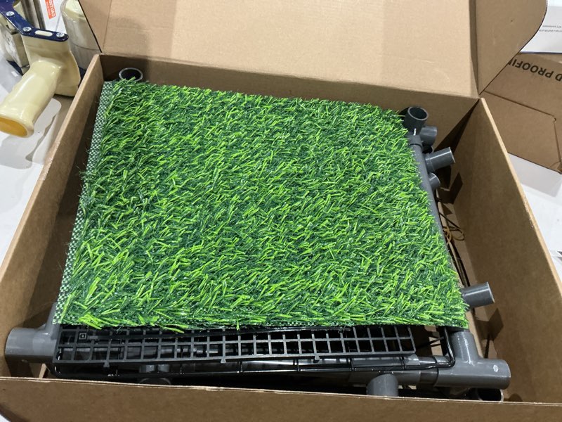 Condition photo showing Good Condition for Extra Large Turtle Basking Platform, Heavy-Duty Above Tank Dock & Ramp for Aquatic Turtles, Fits 18-20" Wide 50-90Gallon, Turtle Tank Accessories