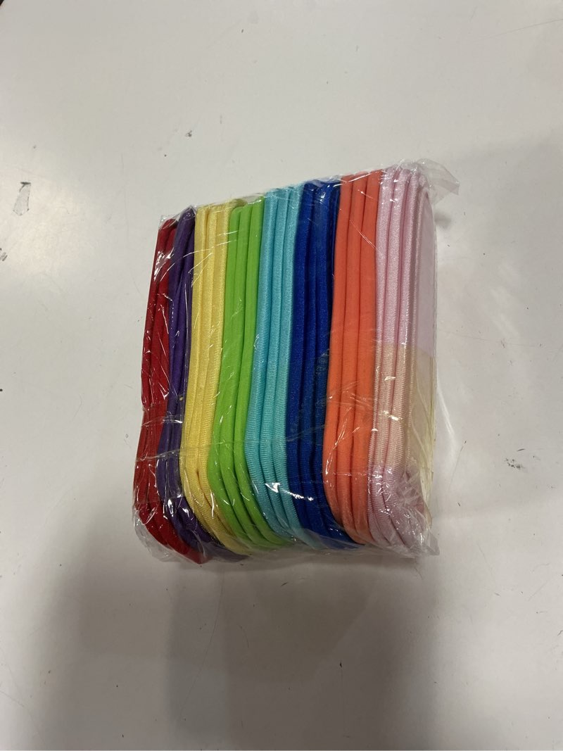 Condition photo showing New/Like New for 24 sets end of year student gift bulk includes reusable ice pop sleeves with summer cards multicolor ribbon popsicle holder for kids school classroom students prizes summer activity party
