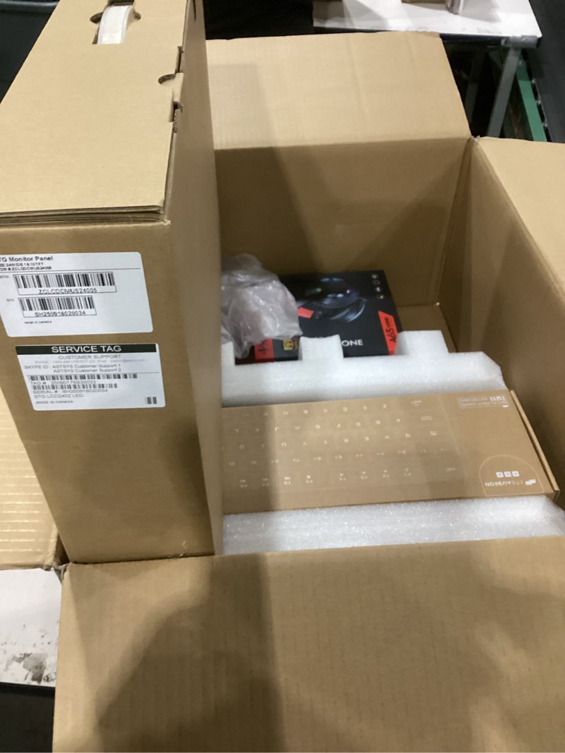 Condition photo showing As Is for Dell RGB Gaming Desktop Computer PC, Intel Core i5, GeForce GT 1030 2GB GDDR5, 16GB RAM, 512GB SSD, 24 Inch HDMI Monitor, RGB Keyboard Mouse and Headset, WiFi, Windows 11 Pro (Renewed)