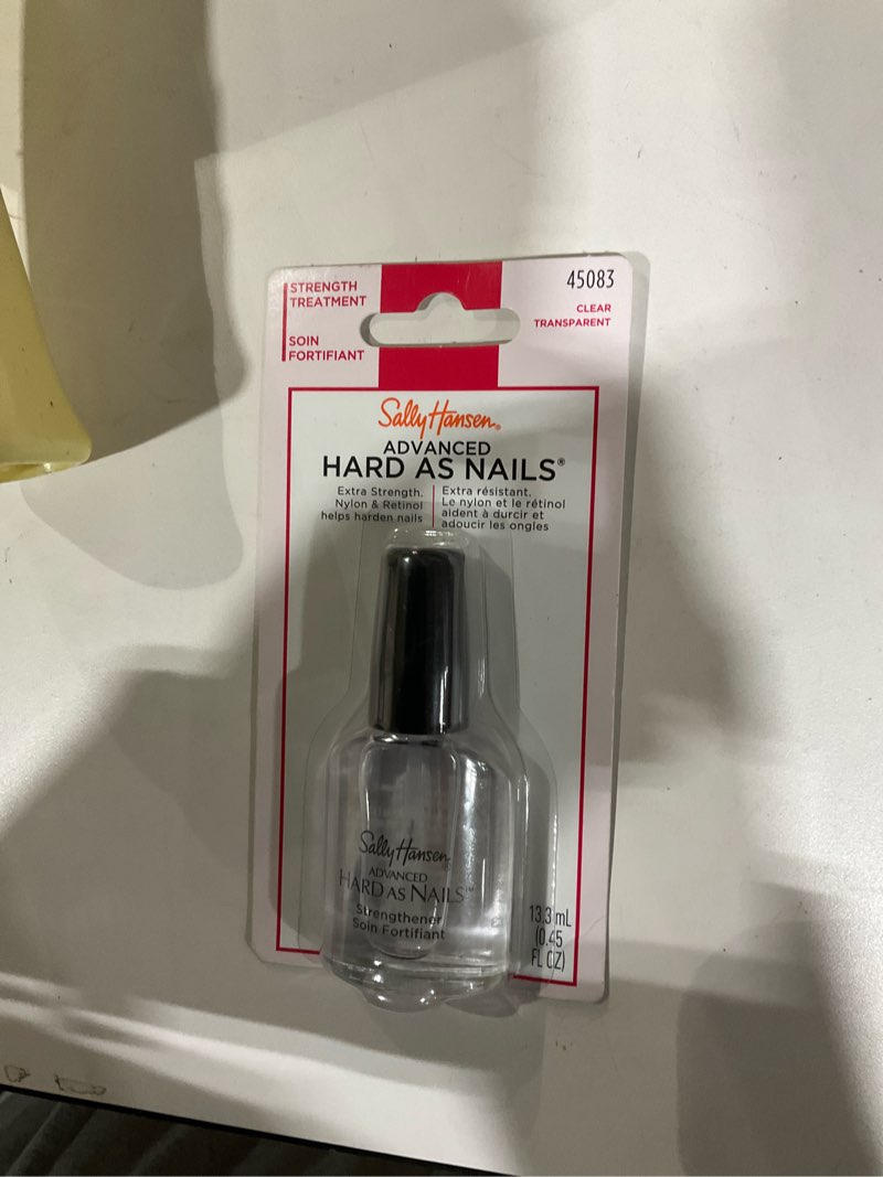 Condition photo showing New/Like New for sally hansen advanced hard as nails strengthener - 0.45 fl oz