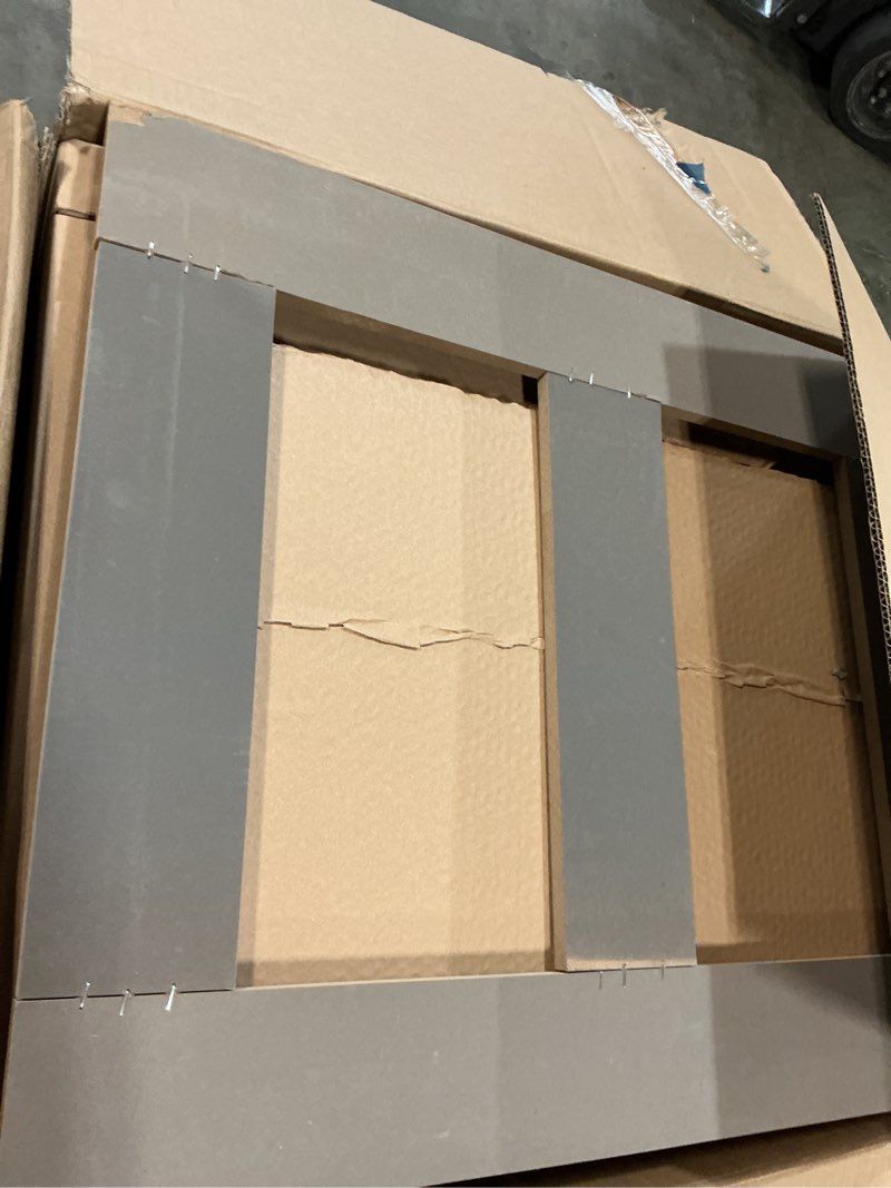 Condition photo showing As Is for style selections morriston 24-in light brown undermount single sink bathroom vanity with white engineered stone top