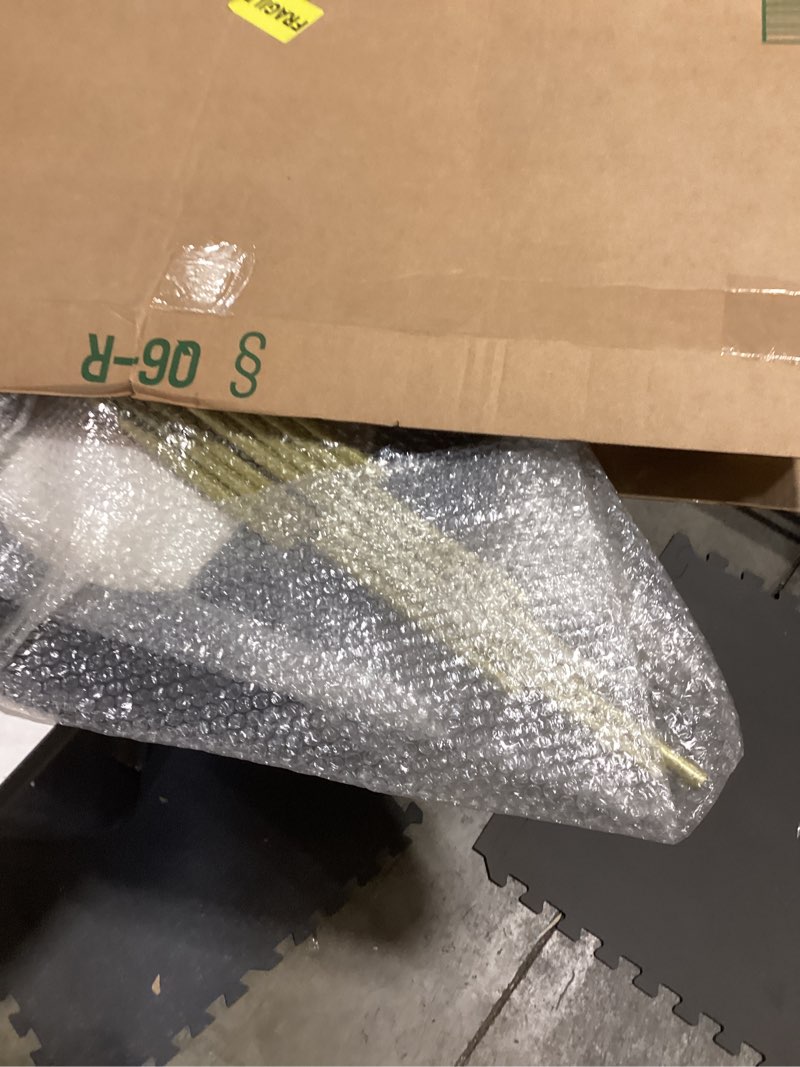 Condition photo showing item condition for JFUJFU Large Black And Gold Metal Art 3d Wall Decor with Geometric Round & Line for Living Room & Bedroom