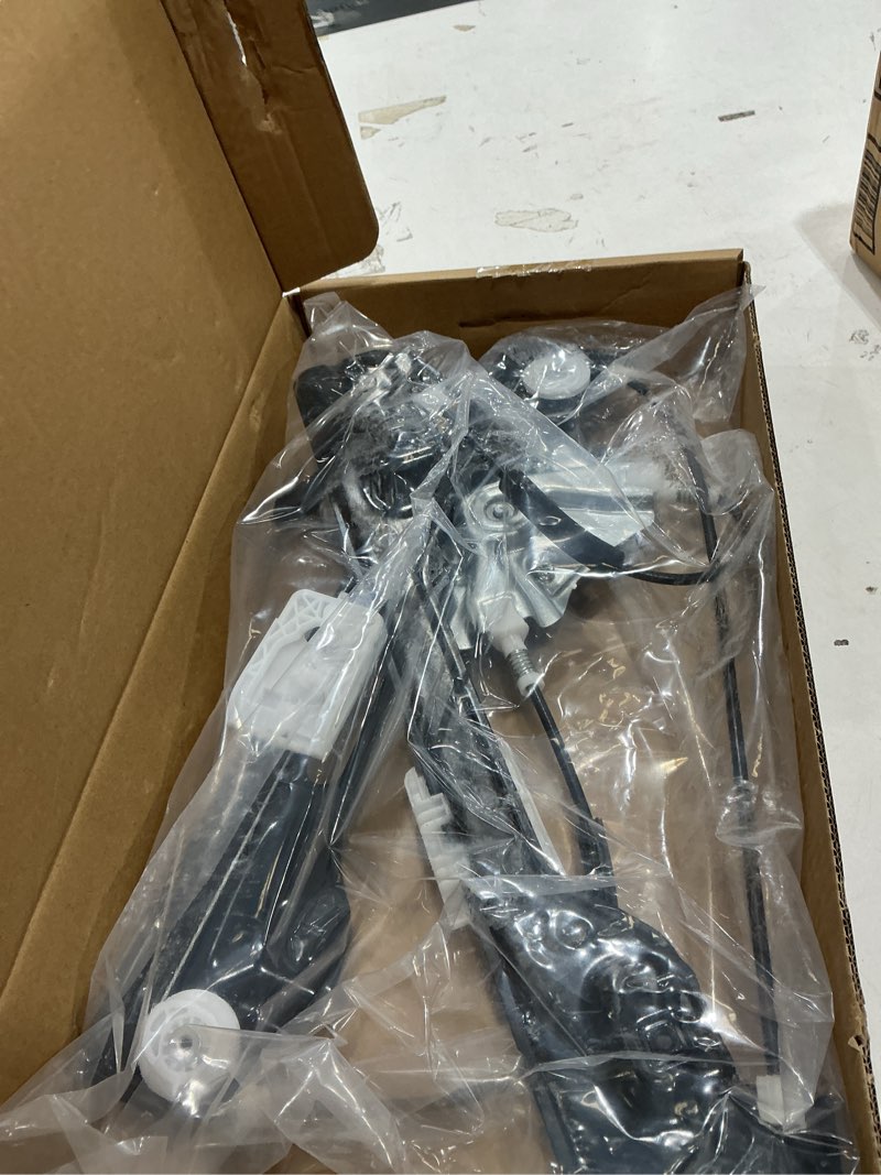 Condition photo showing As Is for boxi 751-558 front driver side power window regulator with motor fits for chevrolet malibu limited 2016 / for malibu 2013-2015 / black / 22836736