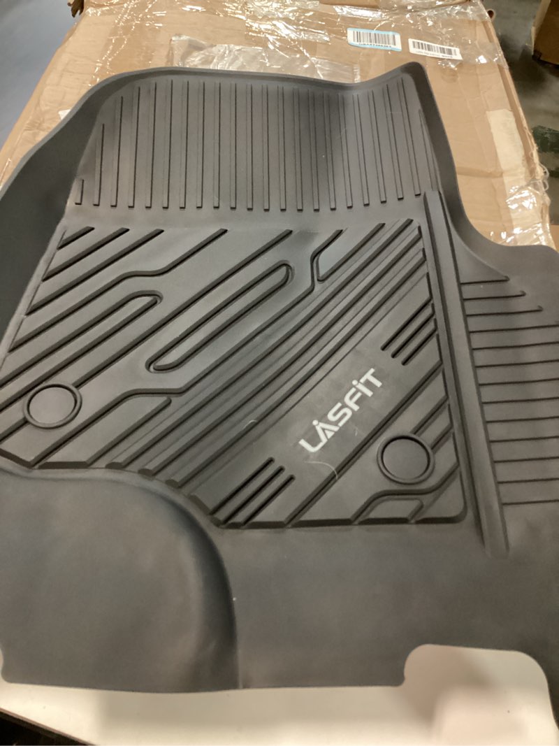 lasfit floor mats fit for land rover range rover velar 2017-2025 & jaguar f-pace 2017-2025, custom fit tpe all weather waterproof floor liners 1st & 2nd row car mats, black