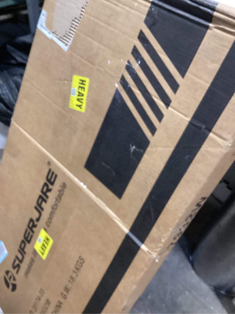 Condition photo showing New/Like New for Treocho Computer Desk with USB Charging Ports and Power Outlets, Modern Simple 40 inch White Desk with 2 Drawers, Vanity Desk, Makeup Table for Home Office, Bedroom 40" White