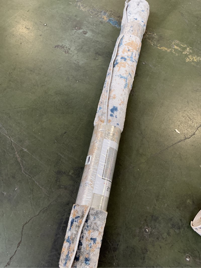 Condition photo showing New/Like New for Southwestern Style 5x7 Area Rugs for Living Room Washable Non Slip - Bohemian Carpet Low Pile Soft - Abstract Rug for Bedroom Dining Room Kitchen Entryway Indoor Brown Home Decor - BA149 Green Leaves A149 5x7 ft rug x 1 similar 