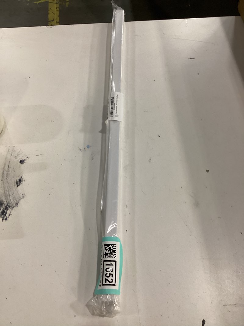 Condition photo showing New/Like New for Ez-Flo 15198 Adjustable Plastic 24-Inchs Towel Bar White Plastic