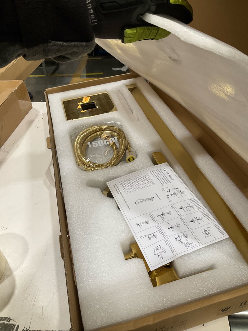 Condition photo showing As Is for Bath/shower floor standing  mixer