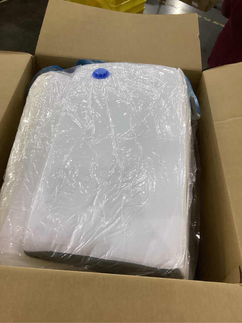 Condition photo showing New/Like New for Lunix 4pcs Orthopedic Bed Wedge Pillow Set, Post Surgery Memory Foam for Back, Knee, Leg Pain Relief, Sitting Pillow for Sleeping, Acid Reflux, GERD, with Hot Cold Pack, Navy White Navy