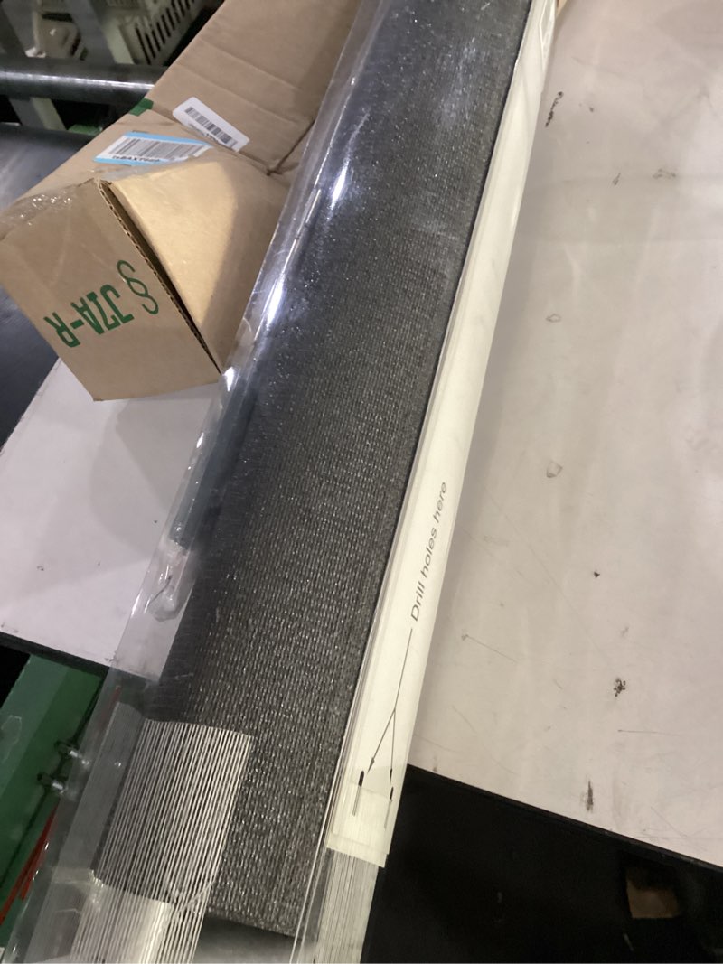 Condition photo showing Good Condition for aosky outdoor roller shades for porch privacy, cordless patio roll up blinds with spliced pole design, uv blocking for deck, balcony, backyard (60x72 inch, mocha) 60"w x 72"h mocha