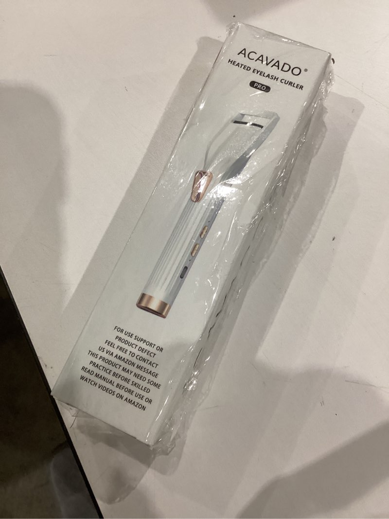 heated eyelash curler premium pro - fast heat up in 8s - 24 hours long lasting - rechargeable electr