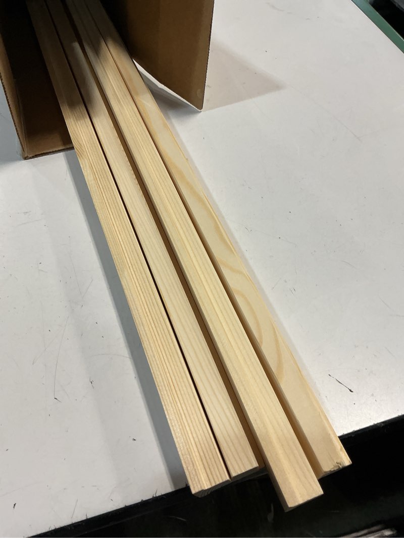 Condition photo showing Good Condition for Yousoontic 4 Pack Hardwood Center Mount Drawer Slides Wooden Drawer Track Classic T Shaped Design Fits The Slide Guides